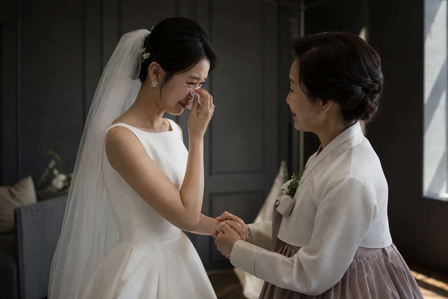 진짜 감정을 깊이 포착하는 관찰자 — 웨딩사진 1