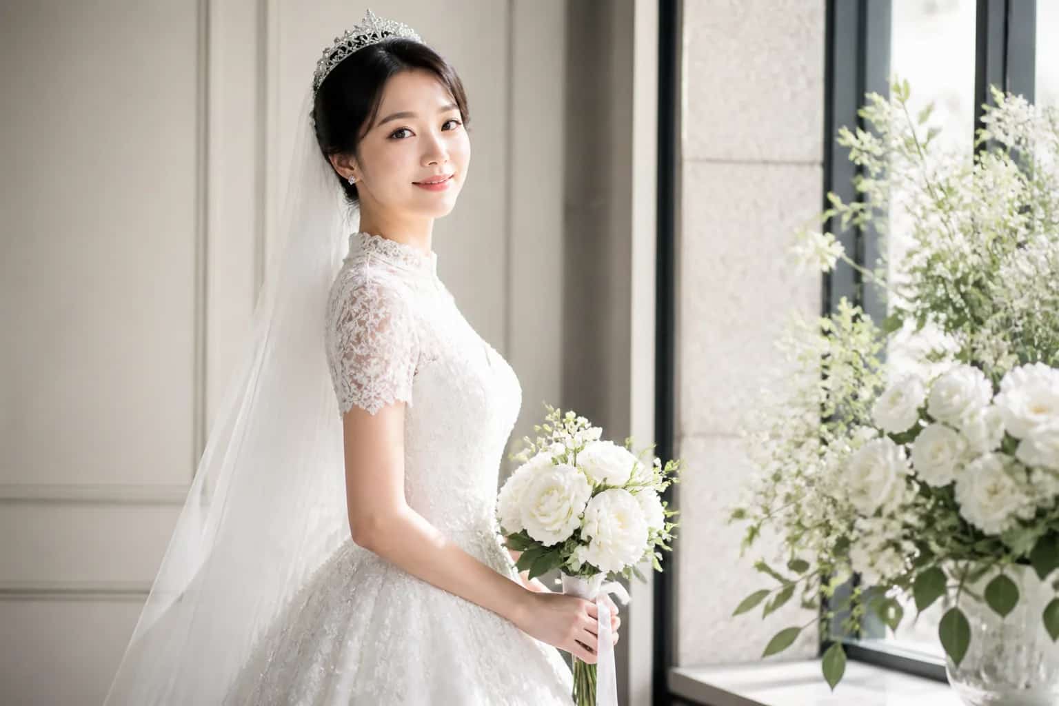 오래 보아도 단정한 정석 수집가 — 웨딩사진 2