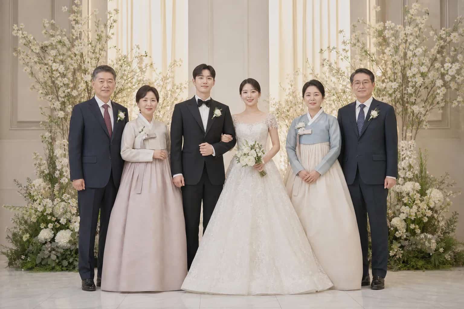 오래 보아도 단정한 정석 수집가 — 웨딩사진 3
